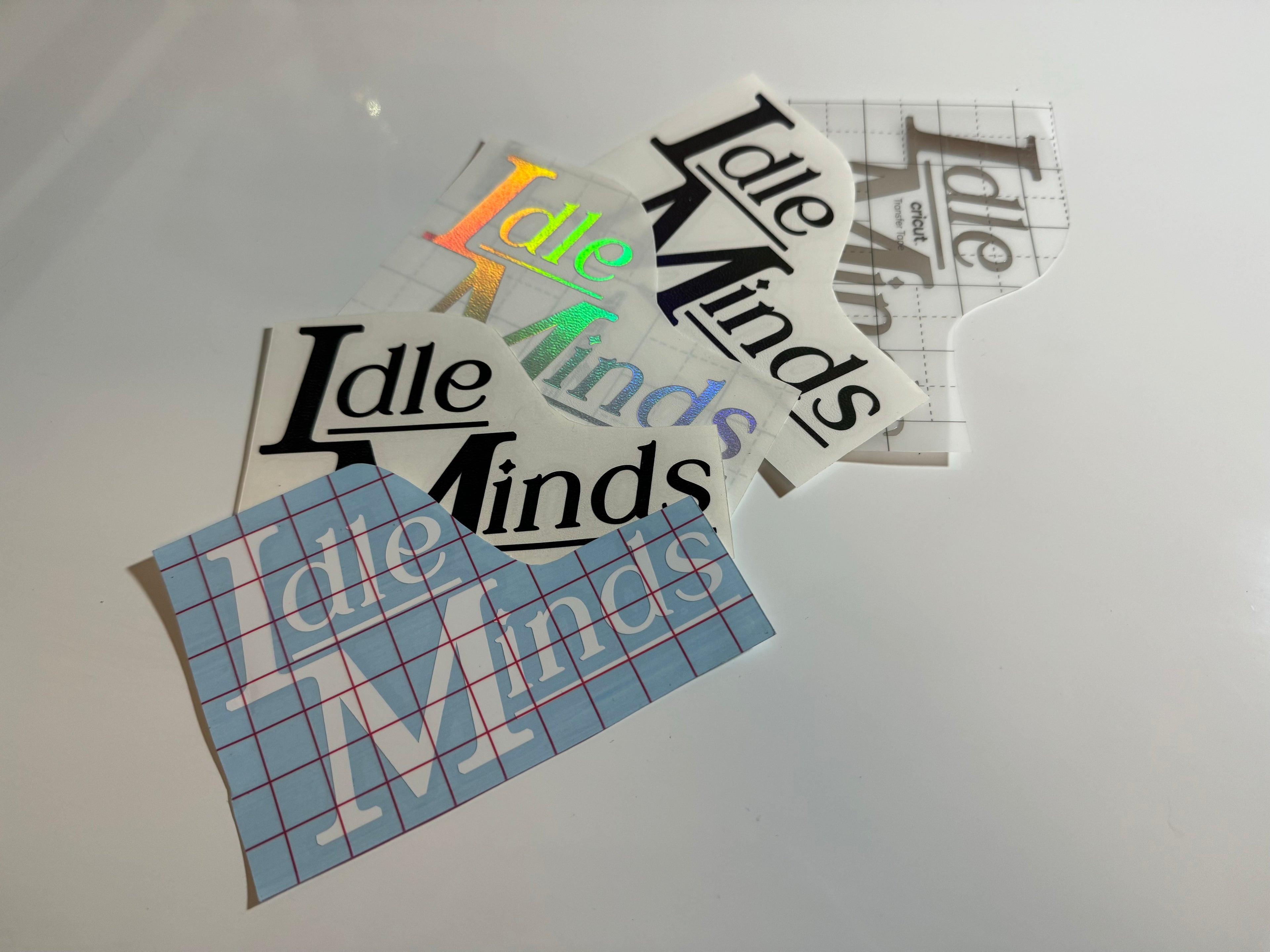 Stacked Logo Window Slap
